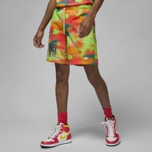 Nike Air Jordan Jumpman Flight Men's Shorts  Tie Dye Shorts 2XL